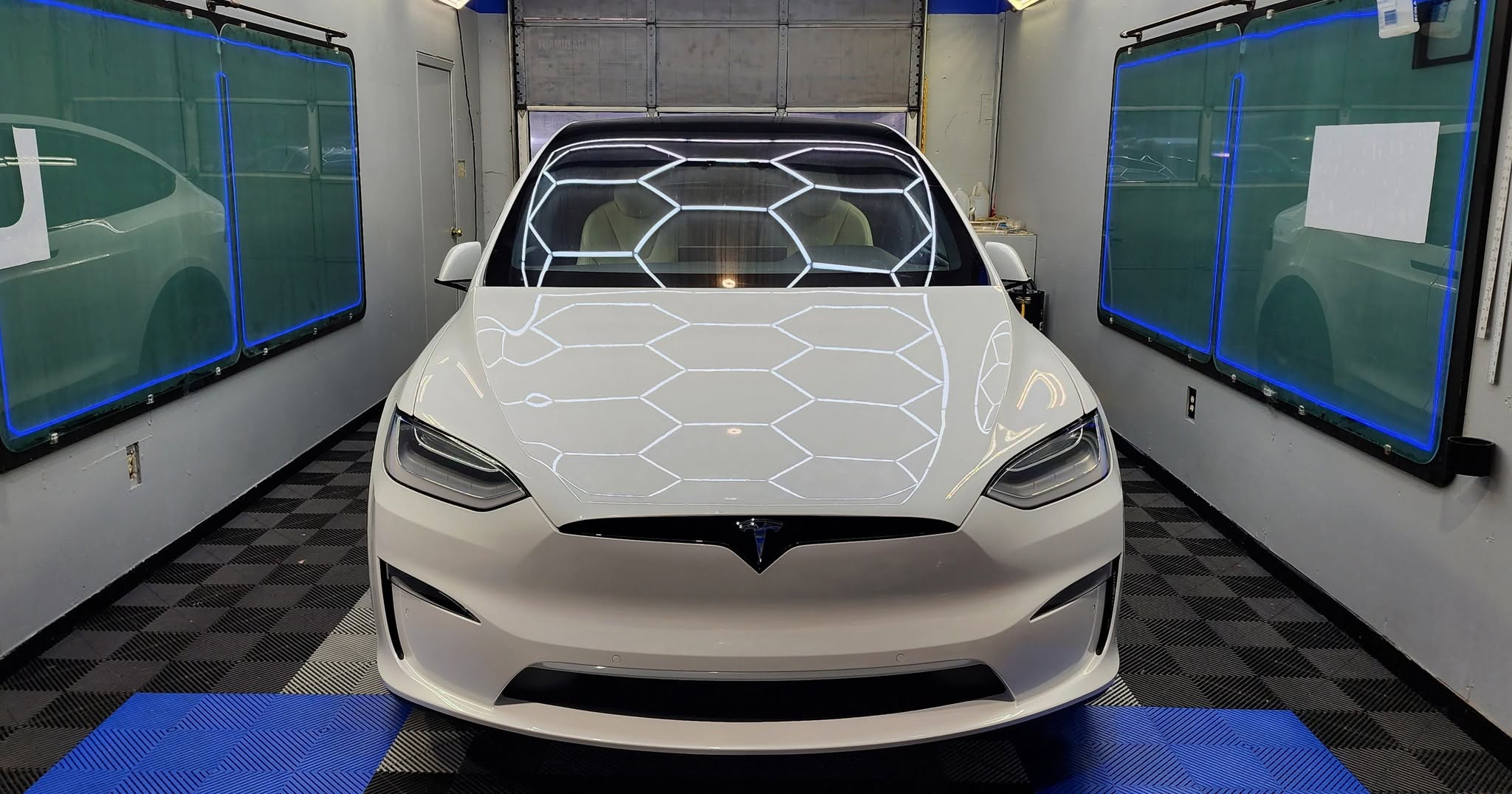 Work area inside Elite Protective Film